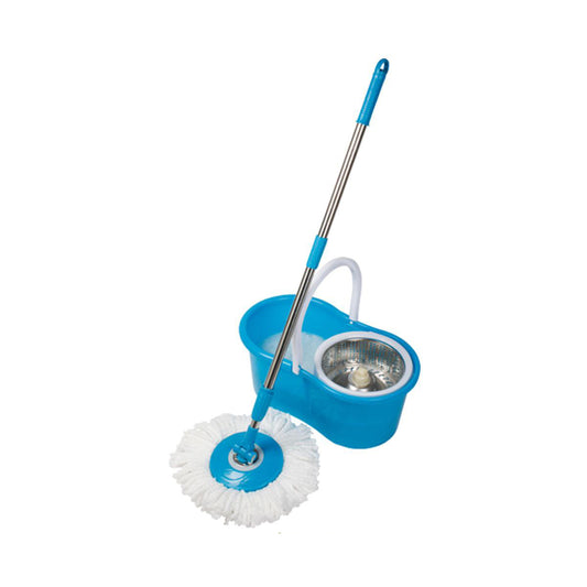 360° Spin Mop Set with Steel Bucket